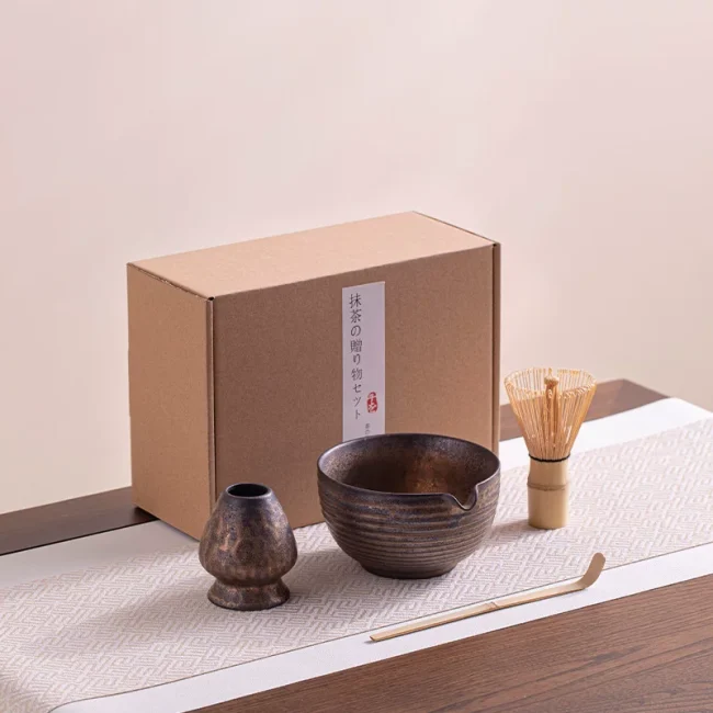 Japanese Matcha Tea SetCeramic Tea BowlBamboo Tea BrushEgg BeatersTea Ceremony AccessoriesMatcha Tea Set